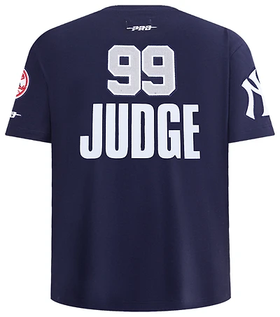 Pro Standard Yankees Aaron Judge 99 Classic N&N T-Shirt - Boys' Grade School