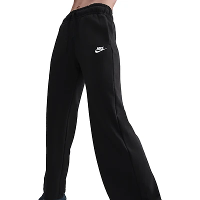Nike NSW Club Fleece Mid Rise Pants Wide - Women's