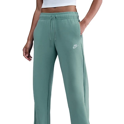 Nike NSW Club Fleece Mid Rise Pants Wide - Women's