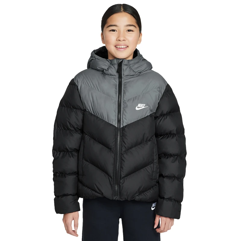 Nike ADP Colorblock Puffer Jacket - Boys' Grade School