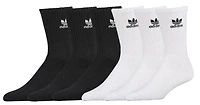 adidas Originals Trefoil 6-Pack Crew Socks - Boys' Grade School