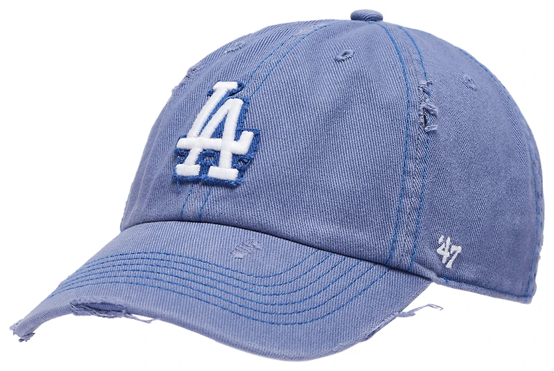 47 Brand Dodgers Weathered 47 Clean Up Cap - Men's