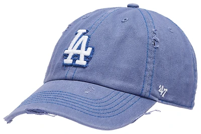 47 Brand Dodgers Weathered 47 Clean Up Cap - Men's