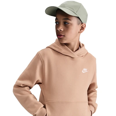 Nike NSW Club LBR Fleece Hoodie - Boys' Grade School