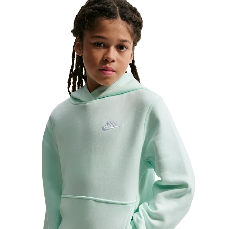 Nike NSW Club LBR Fleece Hoodie - Boys' Grade School