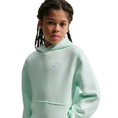 Nike NSW Club LBR Fleece Hoodie - Boys' Grade School