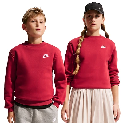 Nike Club Fleece Crew LBR - Boys' Grade School