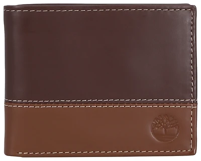 Timberland Hunter Two-Tone Leather Commuter Wallet - Men's