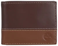 Timberland Hunter Two-Tone Leather Commuter Wallet - Men's