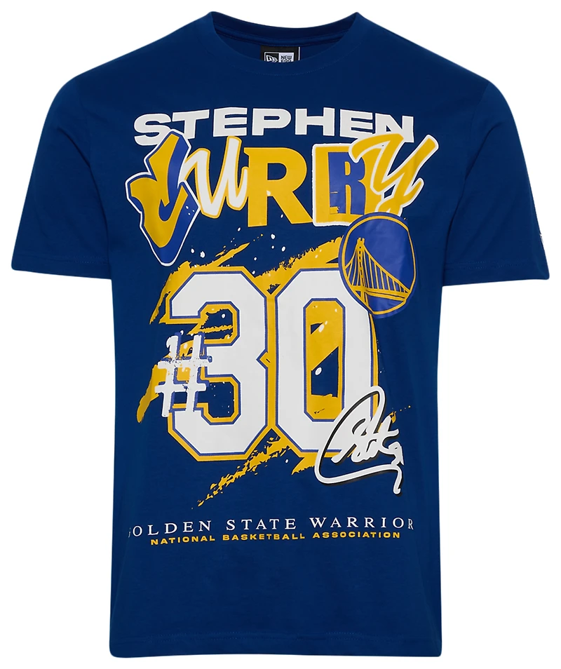New Era Warriors Stephan Curry Oversize T-Shirt - Men's