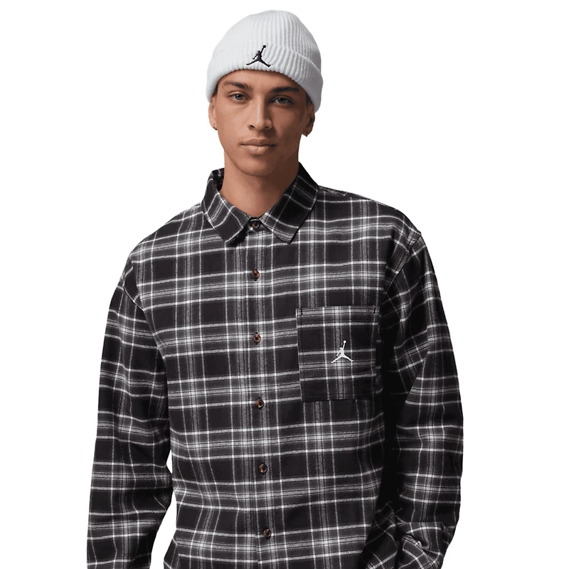 Jordan Brooklyn Flannel Graphic Long Sleeve - Men's