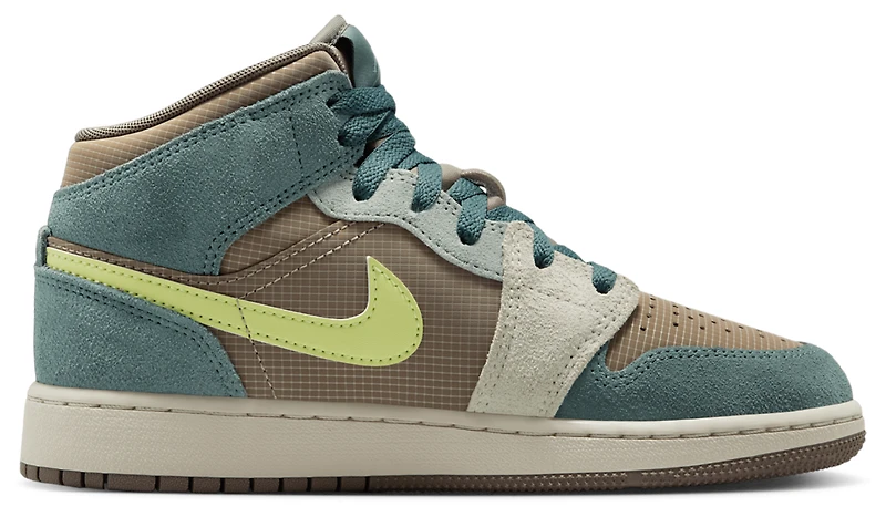 Jordan AJ 1 Mid SE Uni - Boys' Grade School