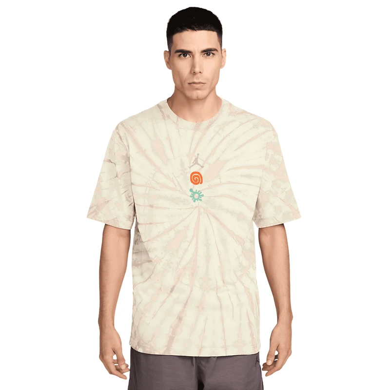 Jordan Brooklyn Tie Dye Festival Short Sleeve Crew - Men's