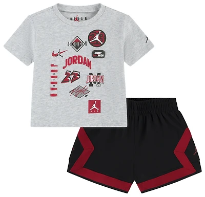 Jordan Dynasty Patch T-Shirt Shorts Set - Boys' Infant