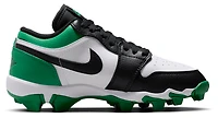Jordan AJ 1 Low Cleats - Boys' Grade School