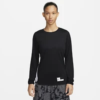 Nike Dri-Fit L/S Pregame Top - Women's