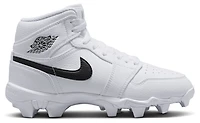 Jordan AJ 1 Mid Cleats - Boys' Grade School