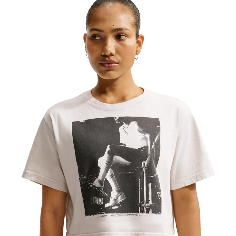 Nike Basketball Photo Crop Tee - Women's