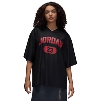 Jordan Brooklyn SS Mesh Jersey Top - Women's