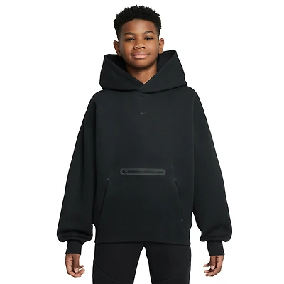 Nike NSW Tech Fleece Oversized Pullover Hoodie - Boys' Grade School