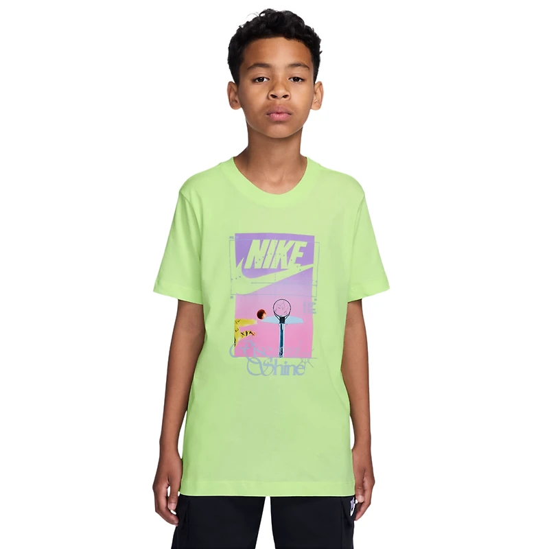 Nike NSW Rise and Shine T-Shirt - Boys' Grade School
