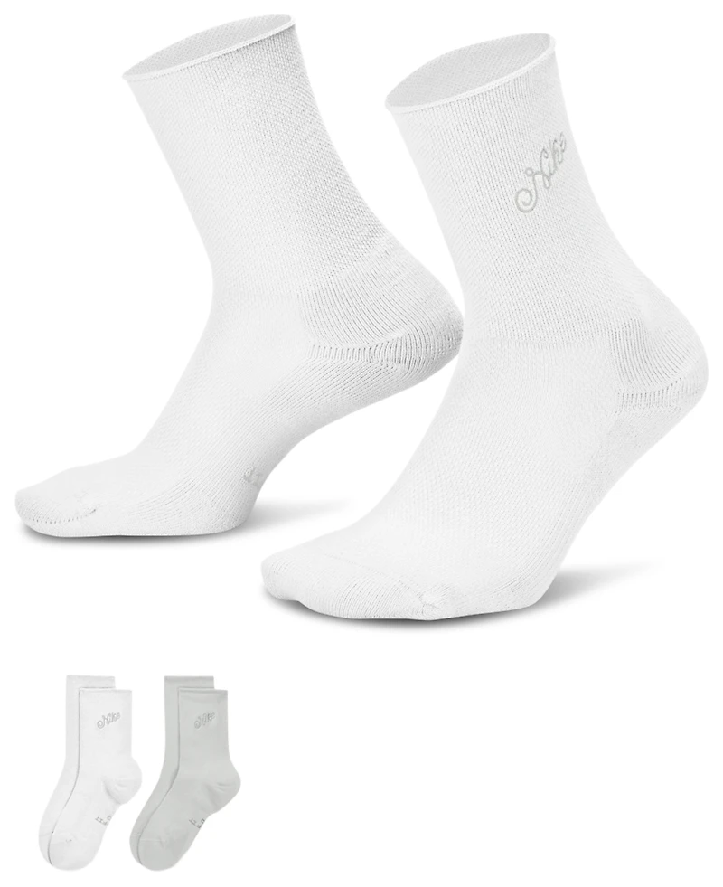 Nike Roll Down Socks 2 Pack - Women's