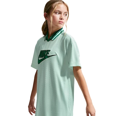 Nike NSW CLN Short Sleeve Jersey Dress - Girls' Grade School
