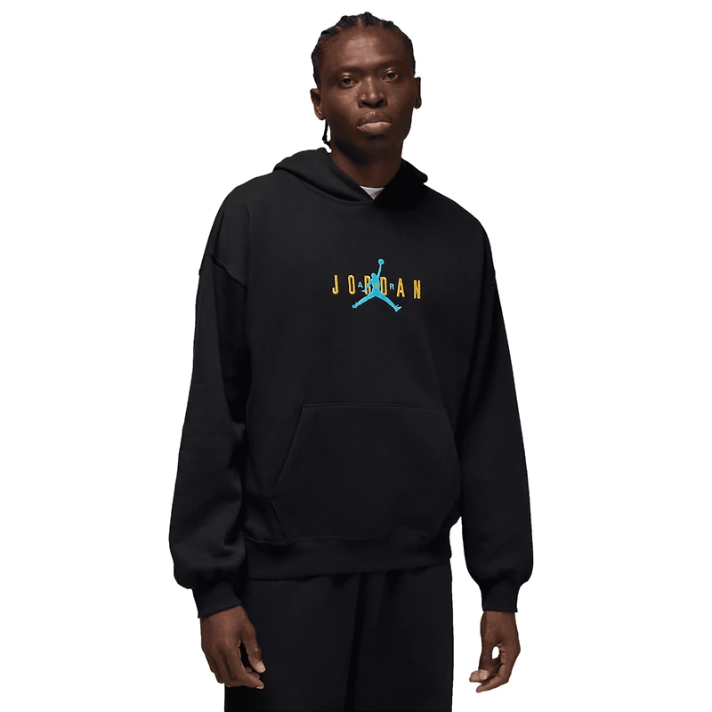 Jordan Brooklyn Oversize Stretch Pullover Hoodie - Men's