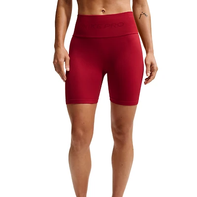 Nike Pro Dri-FIT Seamless High-Rise 5In Short - Women's