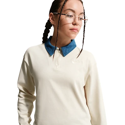 Nike NSW Pullover Long Sleeve Top - Girls' Grade School