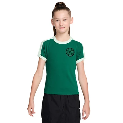Nike NSW Short Sleeve Rip Top - Girls' Grade School