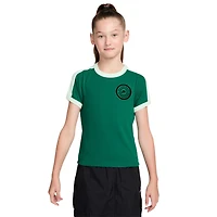Nike NSW Short Sleeve Rip Top - Girls' Grade School