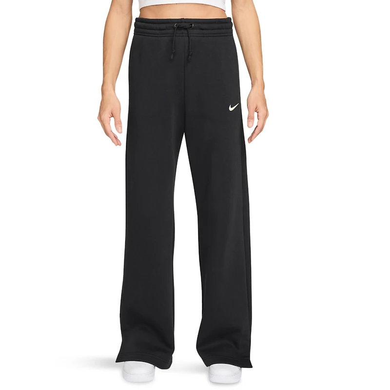 Nike Phoenix Fleece High Rise Wide Pants - Women's