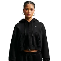 Nike Studio Fleece Mid-OS Crp FZ Hoodie - Women's