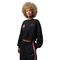 Jordan Brooklyn Fleece FT Crop Crew GFX - Women's