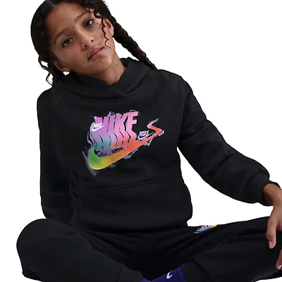 Nike NSW Glitch Club Fleece Hoodie - Boys' Grade School