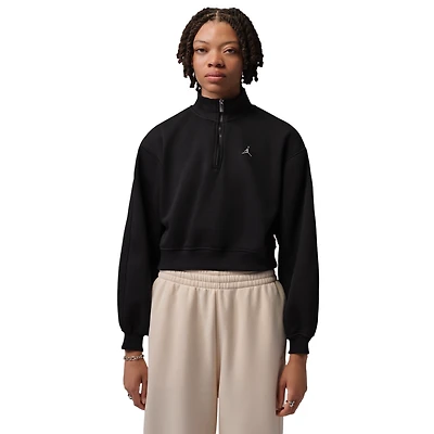Jordan Brooklyn Fleece Md Crop Qz BB - Women's