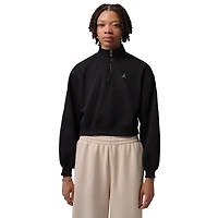 Jordan Brooklyn Fleece Md Crop Qz BB - Women's