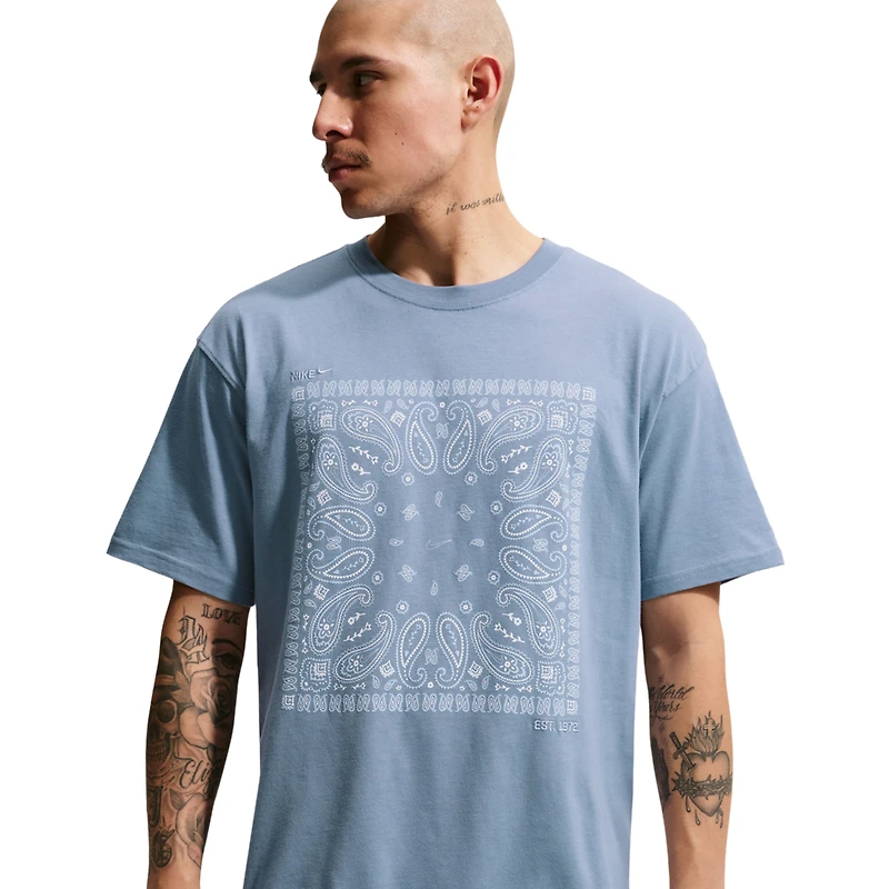 Nike NSW Max90 Short Sleeve Bandana T-Shirt - Men's