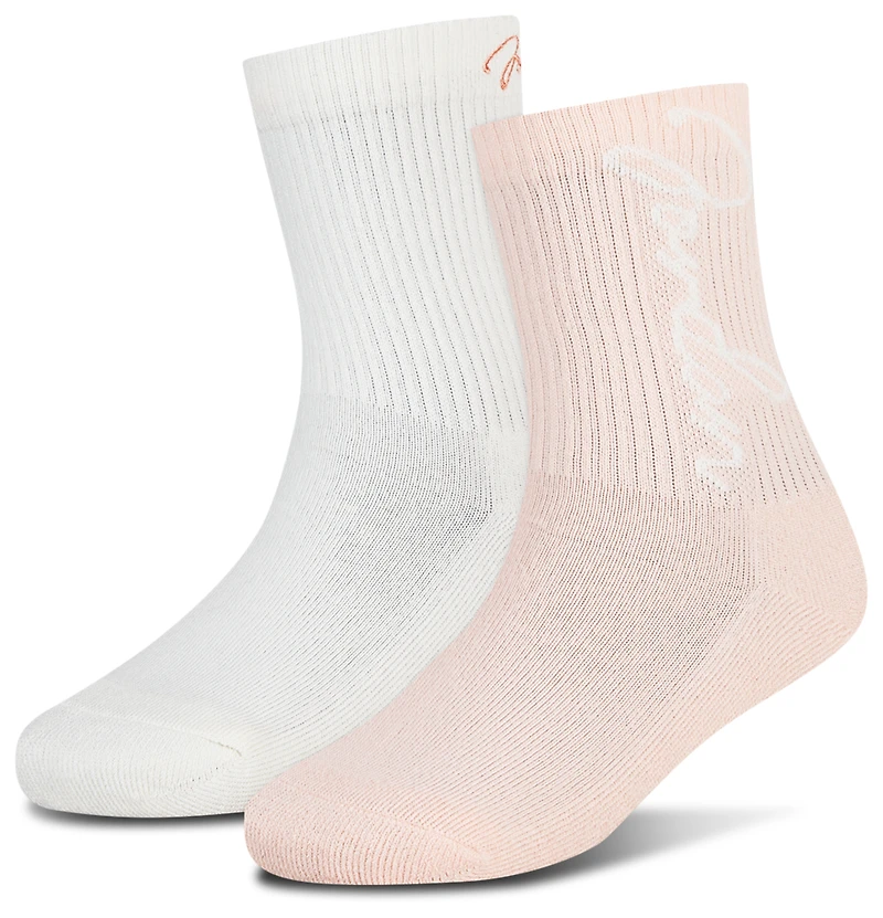 Jordan Bow Shorty 2-Pack Crew Socks - Girls' Grade School