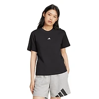 adidas Essentials Small Logo Cotton T-Shirt - Women's