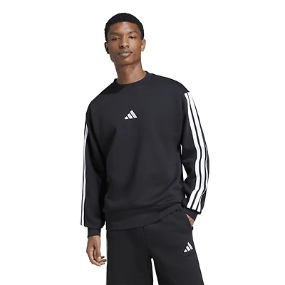 adidas Essentials 3-Stripes Fleece Sweatshirt - Men's