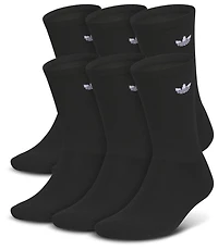 adidas Originals Trefoil 6 Pack Crew Socks - Adult