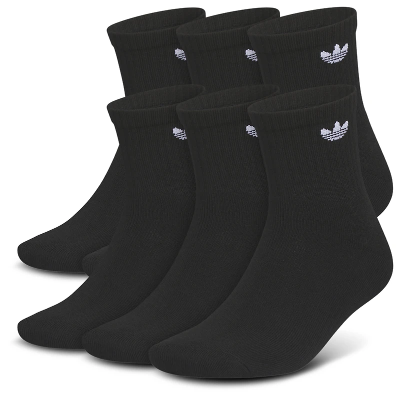 adidas Originals Trefoil 6 Pack Quarter Socks - Adult