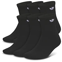 adidas Originals Trefoil 6 Pack Quarter Socks - Adult