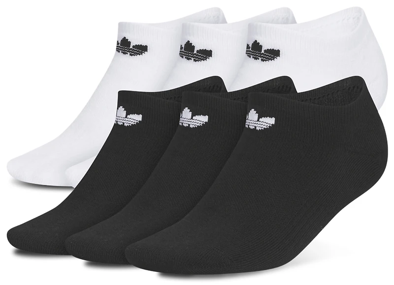 adidas Trefoil No Show 6 Pack - Boys' Grade School