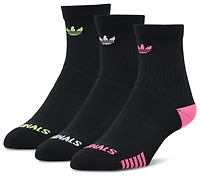 adidas Originals Trefoil 3 Pack Tech Quarter Socks - Men's