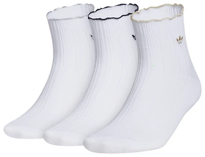adidas Ruffle Quarter 3pk - Women's