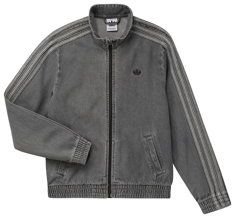 adidas Originals Denim Firebird Jacket - Boys' Grade School