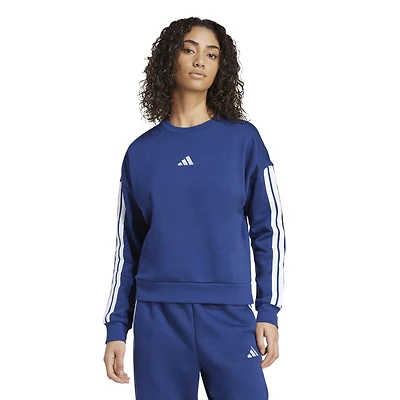 adidas Essentials 3-Stripes Fleece Sweatshirt - Women's